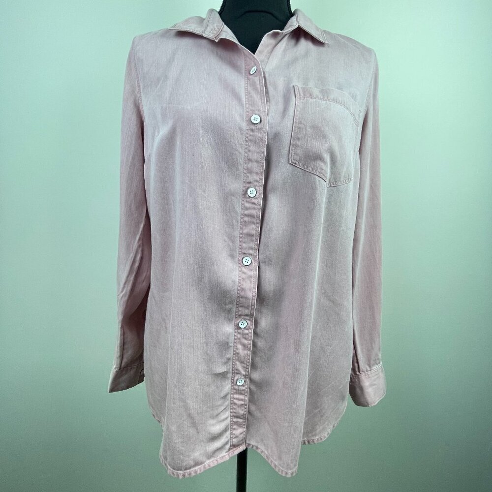 Old Navy Light Pink Women's Button Shirt Size S